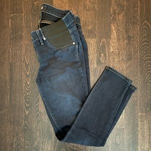 Paige dark wash maternity jeans - size 27/4